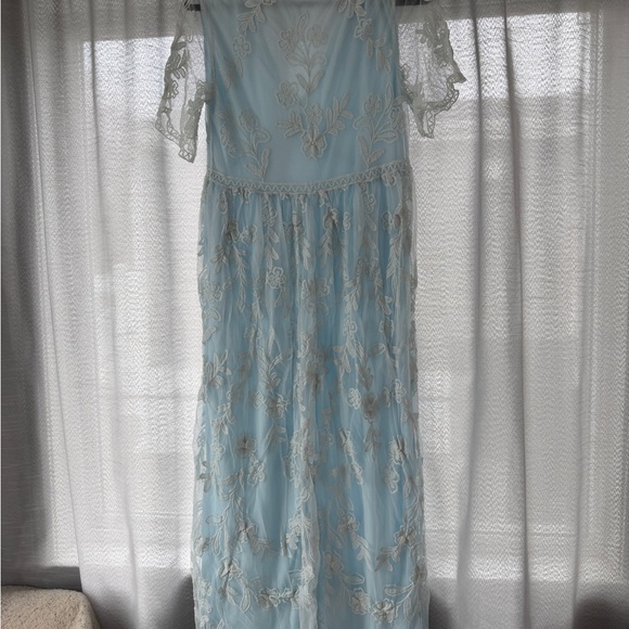 Light Blue Maxi Dress - Picture 10 of 11